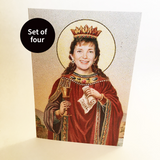 St Mary of Mná na hÉireann — set of four — A6 greeting cards