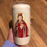 St Mary of Mná na hÉireann New Irish Icons candle