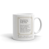 St Michael D of the Áras New Irish Icons Mug