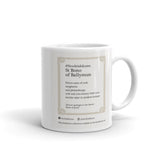 St Bono of Ballymun New Irish Icons Mug