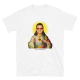 St Bono of Ballymun on a short-sleeve unisex T-Shirt