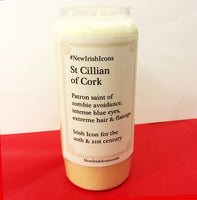 St Cillian of Cork New Irish Icons Candle