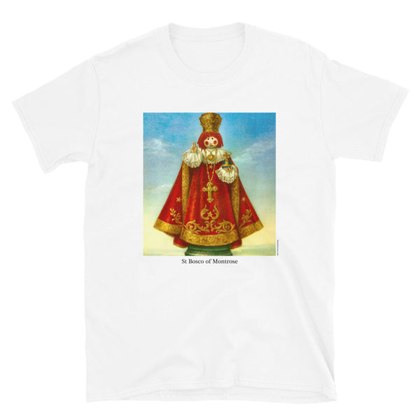 St Bosco of Montrose on a short-sleeve unisex t-shirt