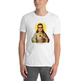 St Bono of Ballymun on a short-sleeve unisex T-Shirt